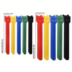 30 60pcs Cable Straps Nylon Fastening Cable Ties Reusable Cable Management