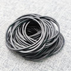 100 Pcs 40mm Rubber Bands Strong Elastic Band Office Stationery Holder