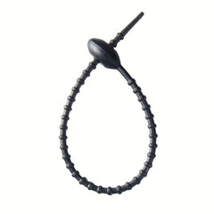 15pcs Candy Silicone Cable Ties Self-locking Binding Rope Data Cable Storage
