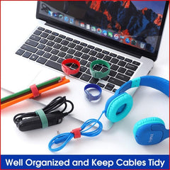 50pcs Double Sided Nylon Cable Tie Strap 19 1 02cm
