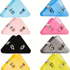 10pcs Corner Paper Clips Prevent Books Curling Plastic Page Markers Clips