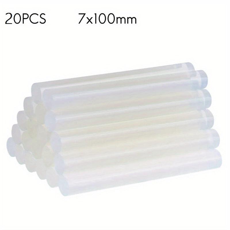 Clear Mini Hot Glue Sticks 3.95 Long - 7mm