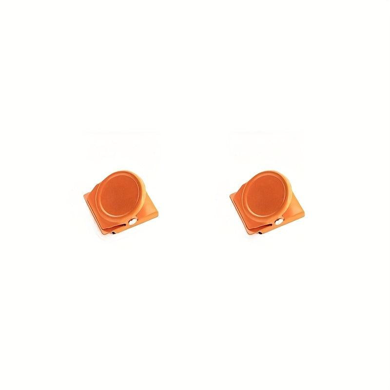 2pcs Magnetic Metal Clips Binder Clips Bag Clips Towel Clips Table Cloth Holder