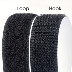 6 Pairs Heavy Duty Adhesive Hook & Loop Tapes - Home Office School Sewing