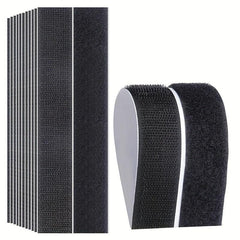 6 Pairs Heavy Duty Adhesive Hook & Loop Tapes - Home Office School Sewing