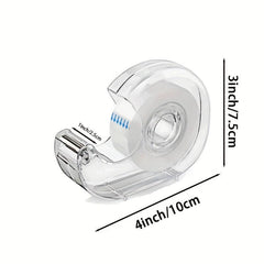 6 Packs Snail Tape Dispenser with Dispensing Base - 25 Meters