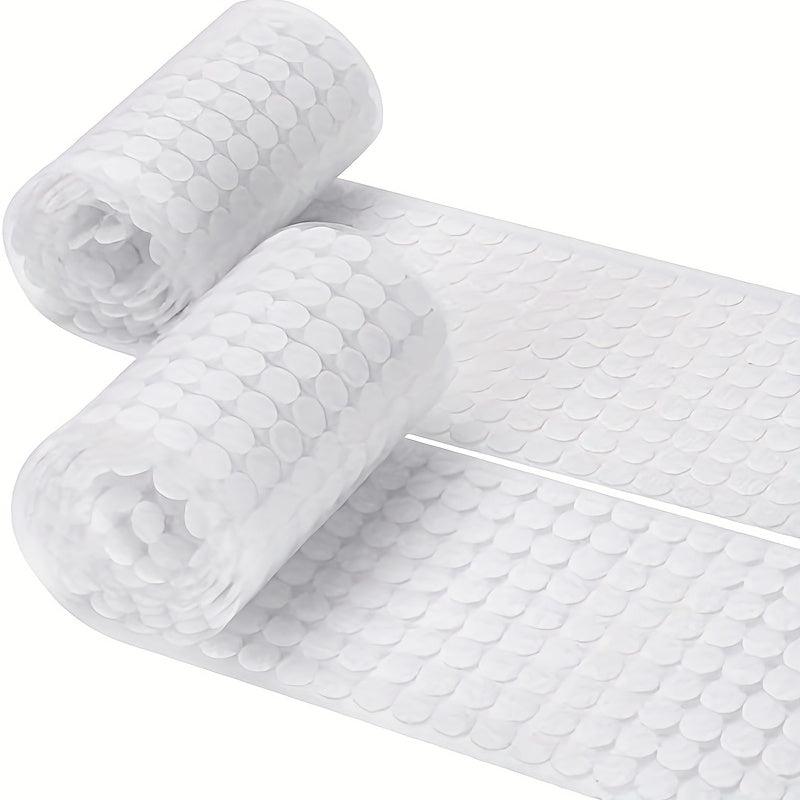 200pcs 100 Pairs Self Adhesive Hook Loop Dots 0 39inch Nylon Adhesive Coins
