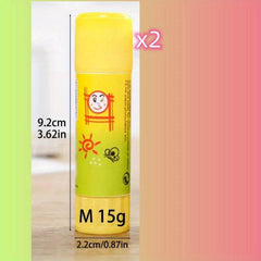 2pcs Solid Glue Stick for Students DIY Strong Glue