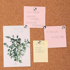 Metal Thumbtacks Boxed Stationery Flat Head Nails Nickel Plated