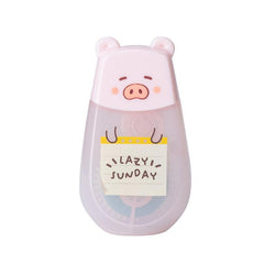 Animal Cartoon Double Sided Adhesive Tape - Fun Touch for Projects