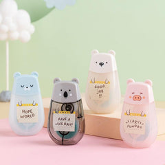 Animal Cartoon Double Sided Adhesive Tape - Fun Touch for Projects