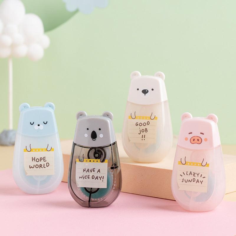 Animal Cartoon Double Sided Adhesive Tape - Fun Touch for Projects