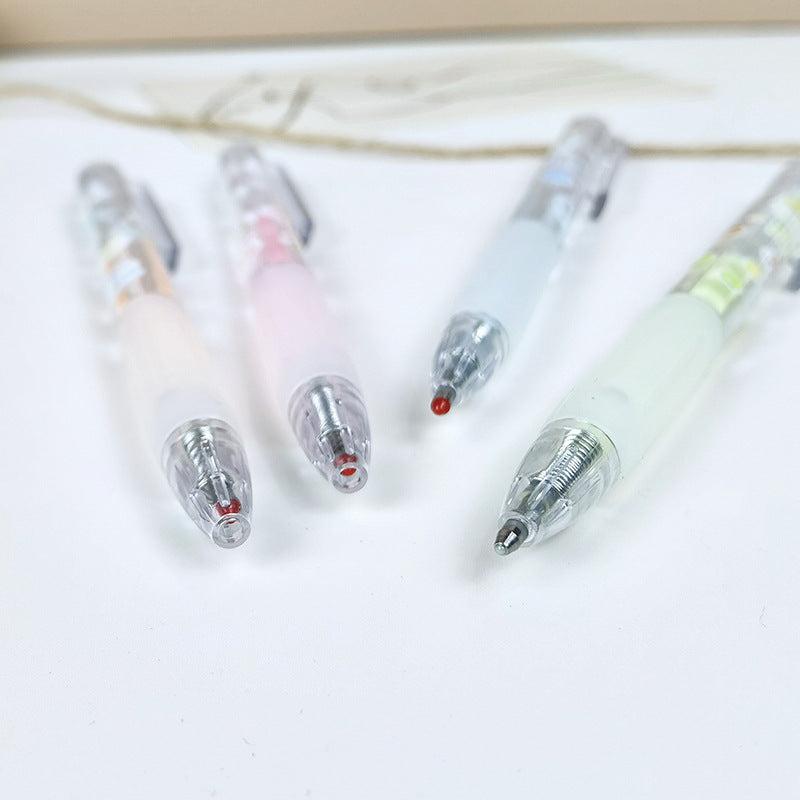 6pcs Press Dot Glue Pen Quick drying Applicator 1mm
