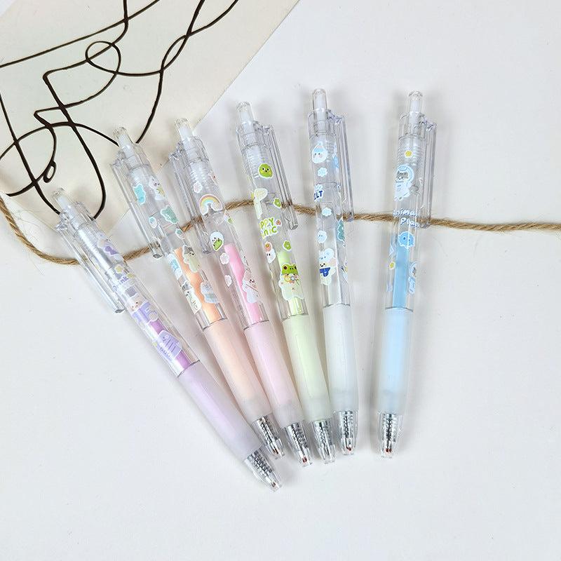 6pcs Press Dot Glue Pen Quick drying Applicator 1mm