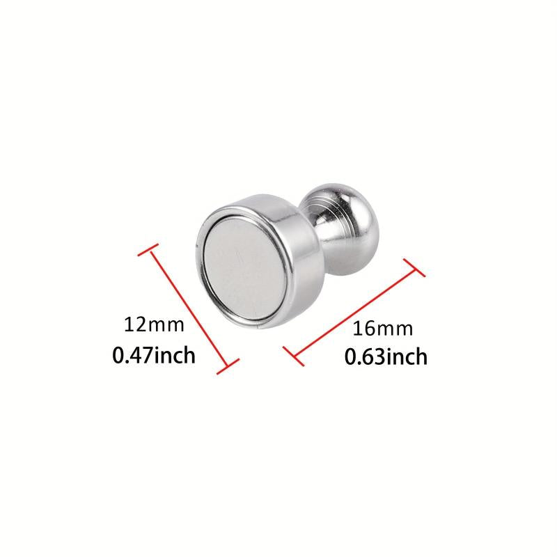 16pcs Neodymium Strong Fridge Magnets Push Pins