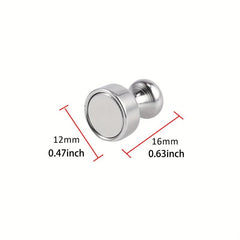 16pcs Neodymium Strong Fridge Magnets Push Pins