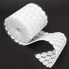 50Pairs Round Adhesive Hook Loop Tape Double Sided DIY Decor