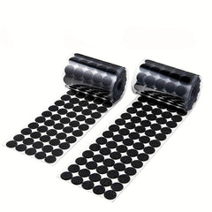 50Pairs Round Adhesive Hook Loop Tape Double Sided DIY Decor