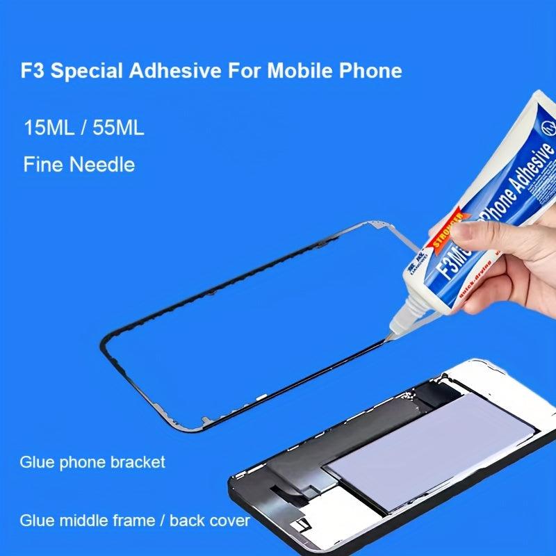 Clear Glue F3 Mobile Phone Repair Adhesive 15ML 55ML
