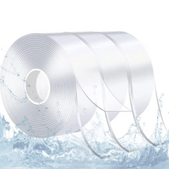 1pc Washable Reusable Nano Tape Double Sided Magic Tape 1 3 5m Transparent