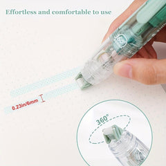 2Pcs 5m 6mm Adhesive Dots Tape 360 Rotatable DIY Scrapbooking School Supplies