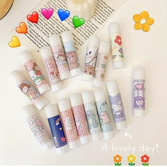 4pcs Girls Strong Glue Stick for Students