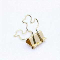5pcs Duck Long Tail Clips Office Supplies Iron Clip Hand Account Folder