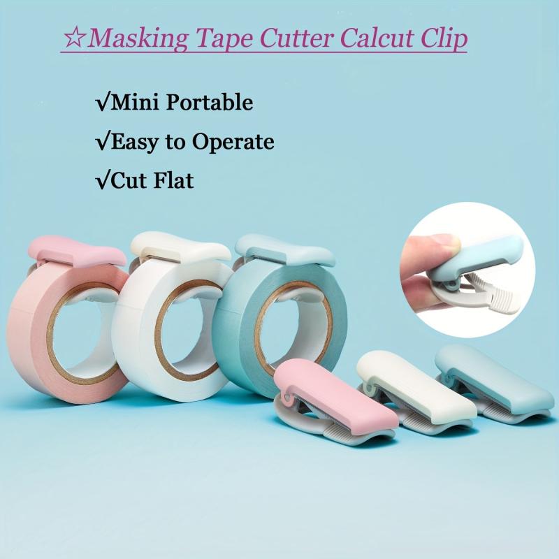HomDSim Mini Portable Tape Cutter Clip - Effortlessly Cut Tape