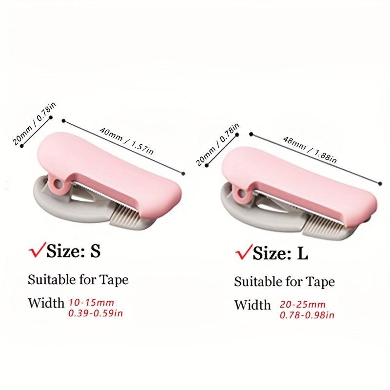 HomDSim Mini Portable Tape Cutter Clip - Effortlessly Cut Tape