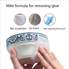 50pcs Glue Removal Wipes Adhesive Remover Cleaning Paper