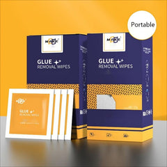 50pcs Glue Removal Wipes Adhesive Remover Cleaning Paper