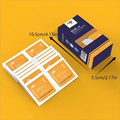 50pcs Glue Removal Wipes Adhesive Remover Cleaning Paper