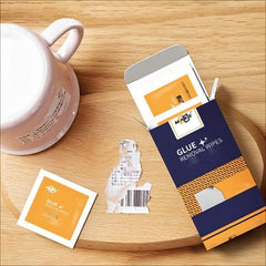 50pcs Glue Removal Wipes Adhesive Remover Cleaning Paper