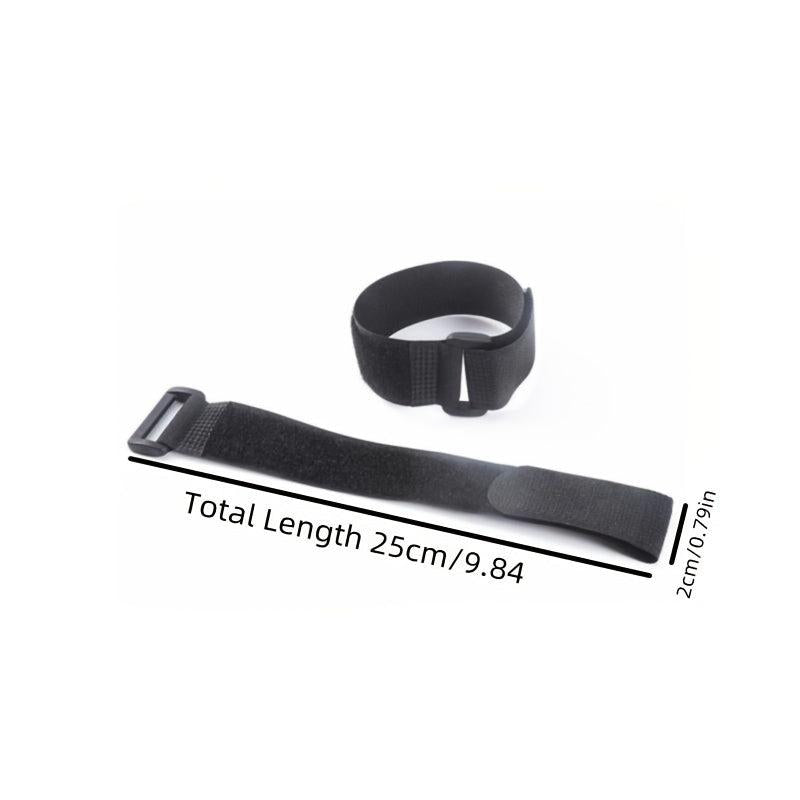 10Pcs Reusable Cable Straps Hook & Loop Ties for Cable Management