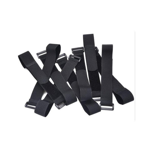 10Pcs Reusable Cable Straps Hook & Loop Ties for Cable Management
