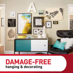 2pcs Photo Frame Magic Stickers No Trace Large Picture Hanging Strip