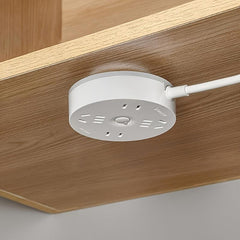 Row Insert Fixer Power Strip Holder - No Hole Plug In Wall Socket Sticker