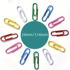 Paper Clips 29mm 150pcs/100pcs Container
