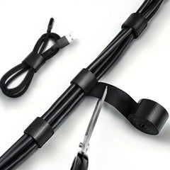 148PCS Cable Management Kit - Cable Sleeves, Clips, Ties - PC TV Office Home
