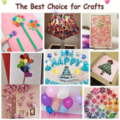 60pcs PMMA Balloon Glue Dot Sticker Party Balloon Fixed