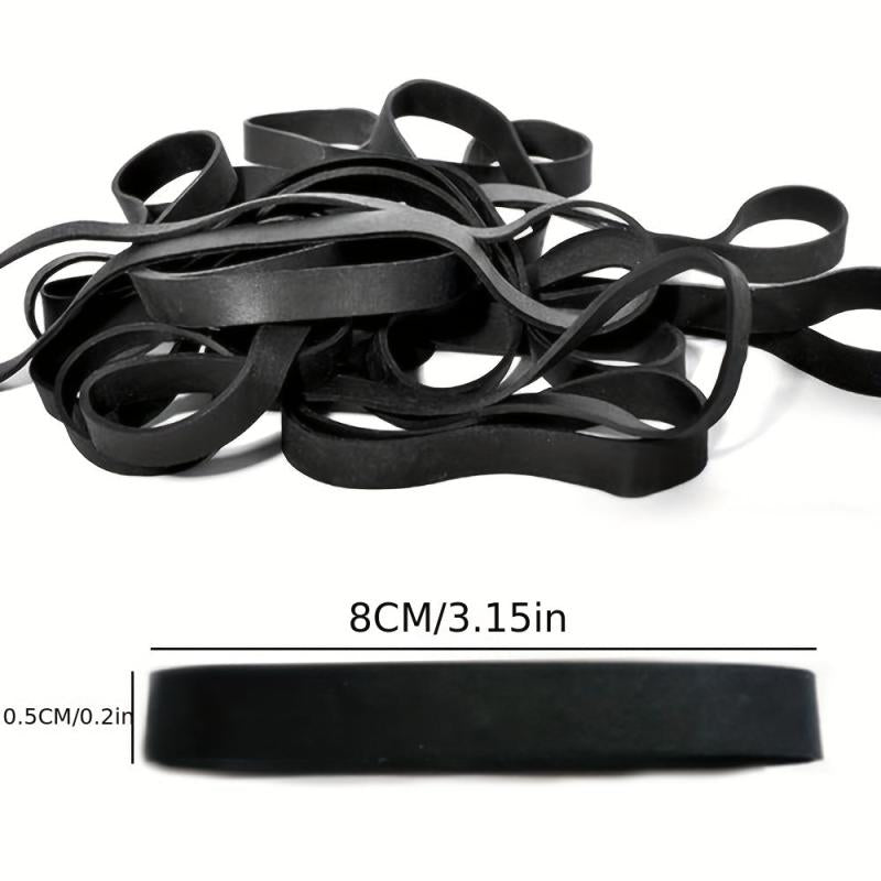 60 pcs Rubber Bands for Office and Daily Use
