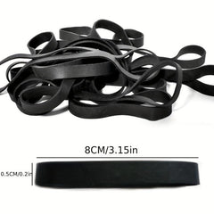 60 pcs Rubber Bands for Office and Daily Use