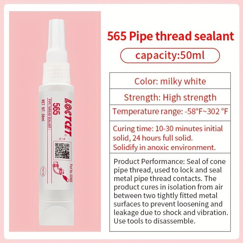 Pipe Thread Sealing Glue 565 High Temp & Pressure Waterproof Sealant