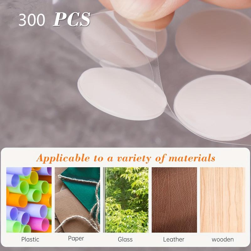360pcs Double Sided Adhesive Dot Stickers Removable Creative Holiday Decoration