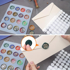 360pcs Double Sided Adhesive Dot Stickers Removable Creative Holiday Decoration
