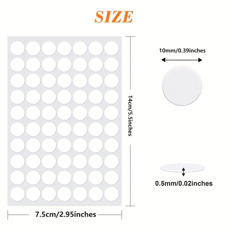 360pcs Double Sided Adhesive Dot Stickers Removable Creative Holiday Decoration