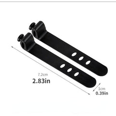 10pcs Silicone Earphone Cable Winder Organizer Clips