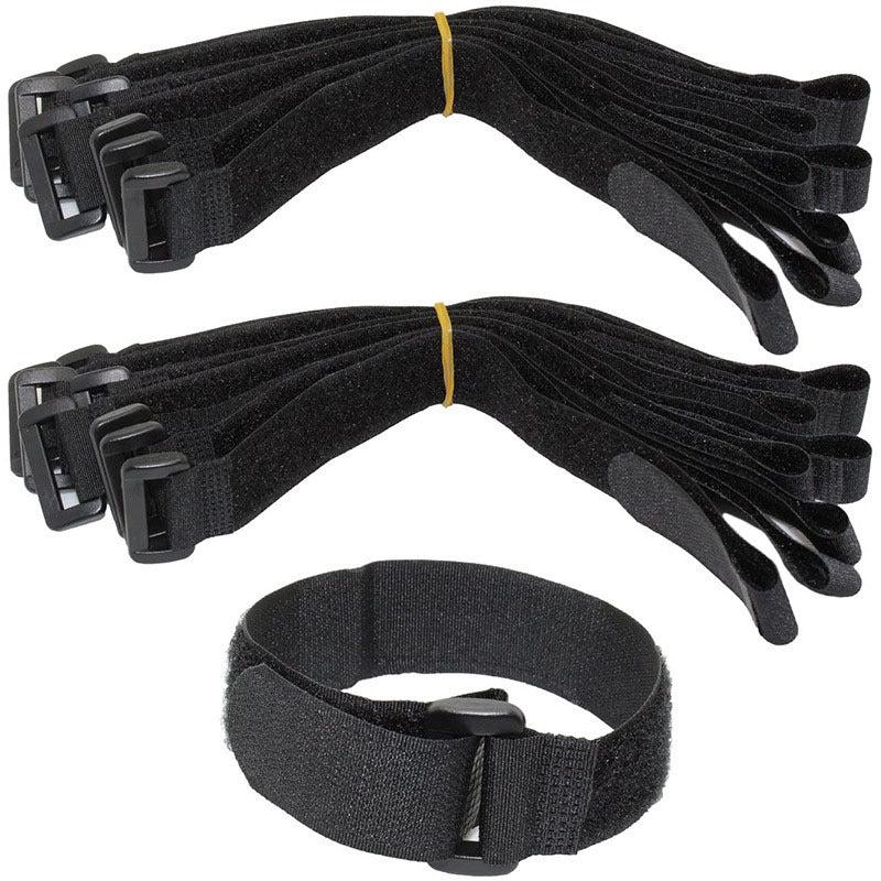 2 Width Nylon Cable Ties Fastener Tape Self Adhesive Hook Loop Strap