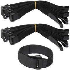 2 Width Nylon Cable Ties Fastener Tape Self Adhesive Hook Loop Strap