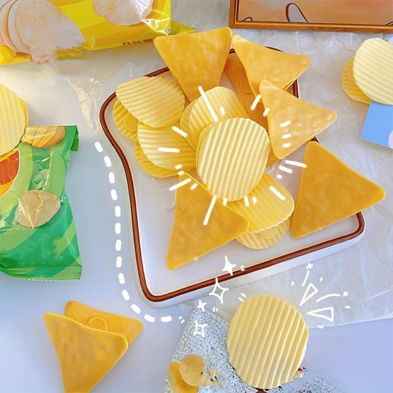 10pcs Potato Chip Clips Sealing Clips Food Snack Clips